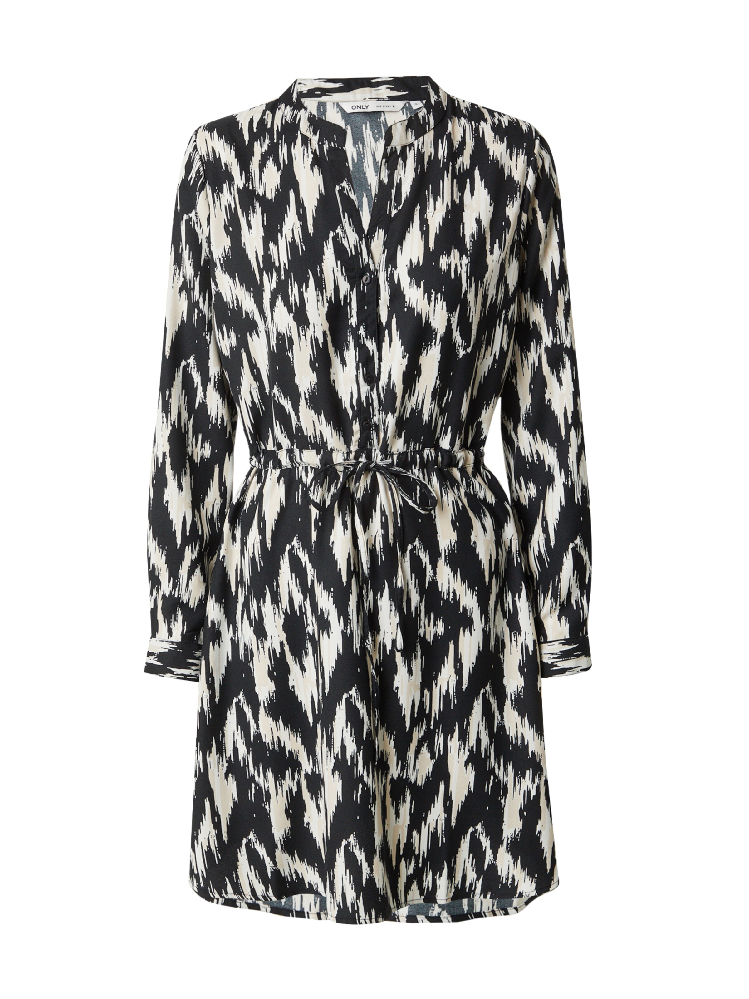 Robe-chemise 'ONLCORY' ONLY en noir : devant