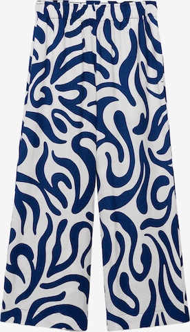 MANGO Housut 'LIFE' värissä valkoinen: etupuoli