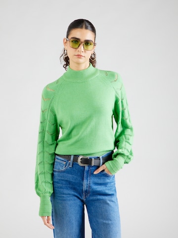 Pullover 'EVA' di OBJECT in verde: frontale