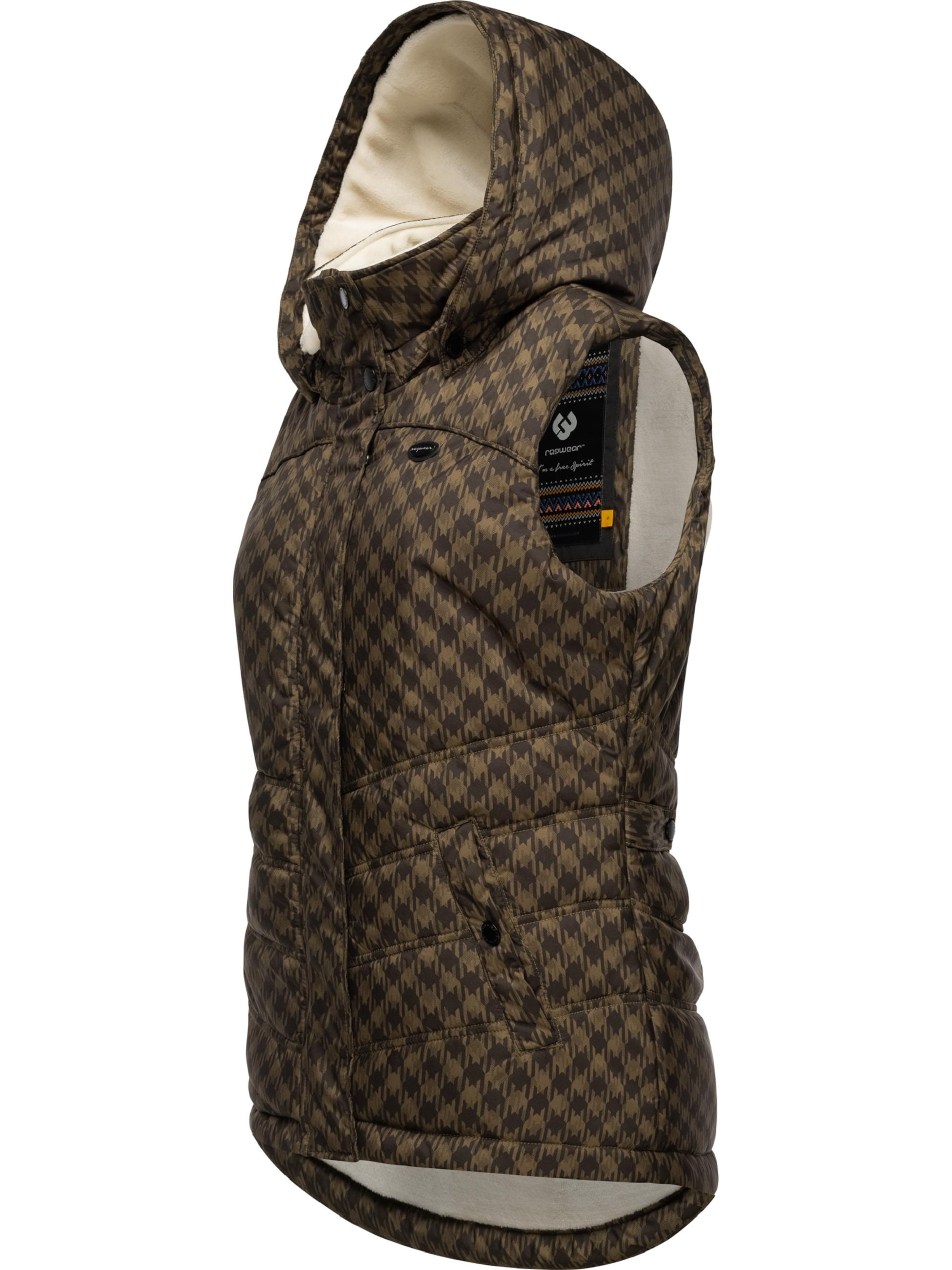 Ragwear Vest 'Hesty' in Brown