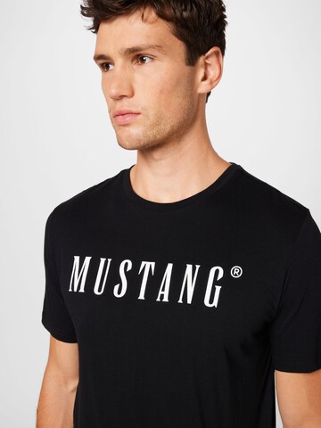 MUSTANG Shirt 'Alex' in Black