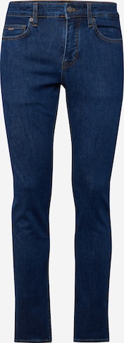 BOSS Orange Slimfit Jeans 'Delaware' in Blauw: voorkant