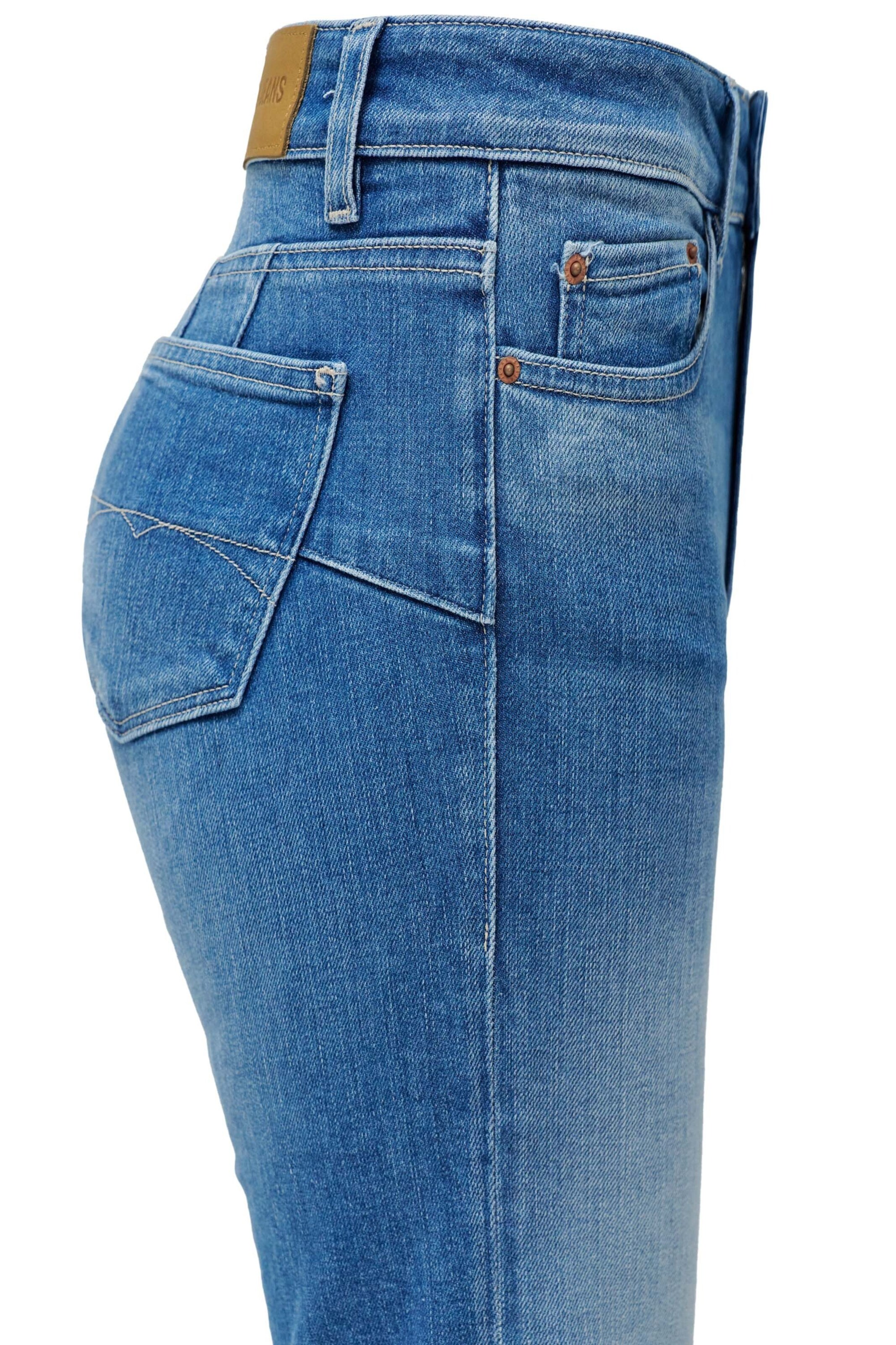 Skinny Jean 'Destiny' Salsa Jeans en bleu