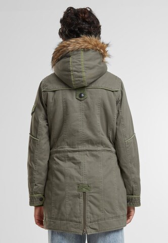 Brandit Winter parka 'Emma' in Green