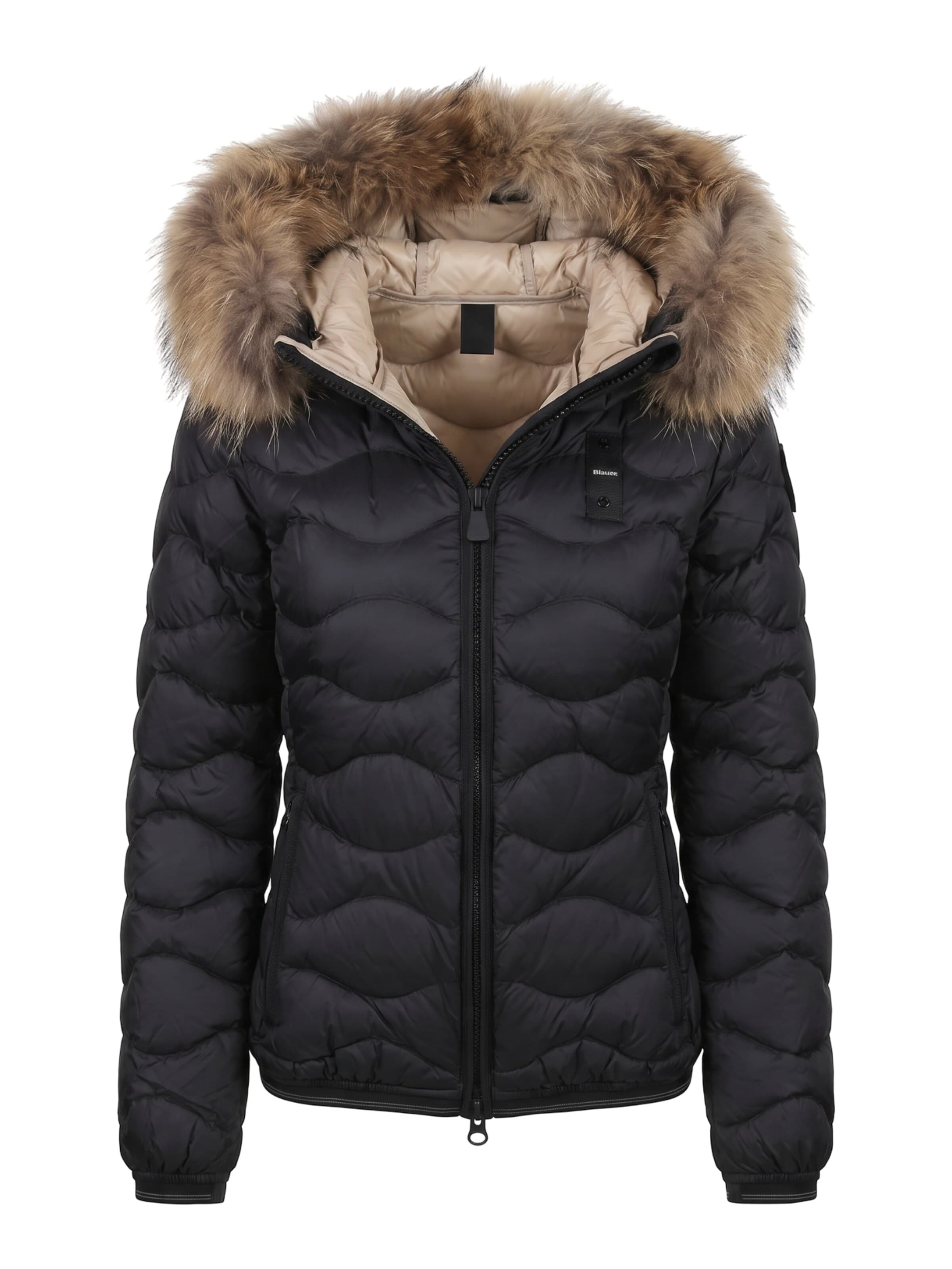 Blauer. Vinterjacka 'ALDIE 26WBLDC03034' i svart: framsida