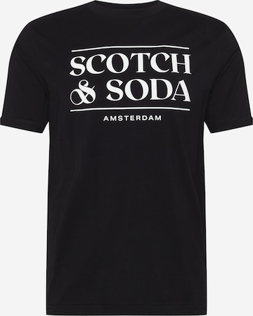 SCOTCH & SODA T-Shirt in Schwarz: predná strana
