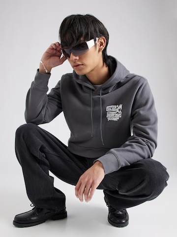 Felpa 'Standard Graphic Hoodie' di LEVI'S ® in grigio: frontale