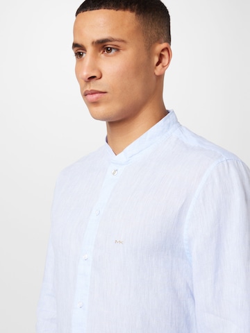 Michael Kors - Slim Fit Camisa em azul