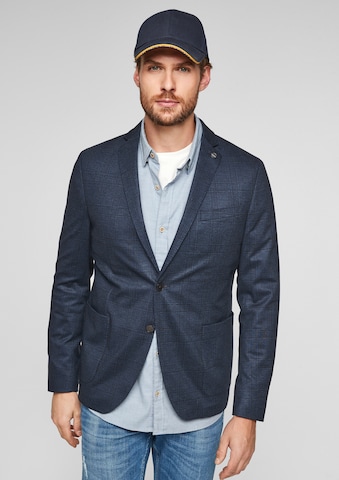 s.Oliver Regular fit Colbert in Blauw: voorkant