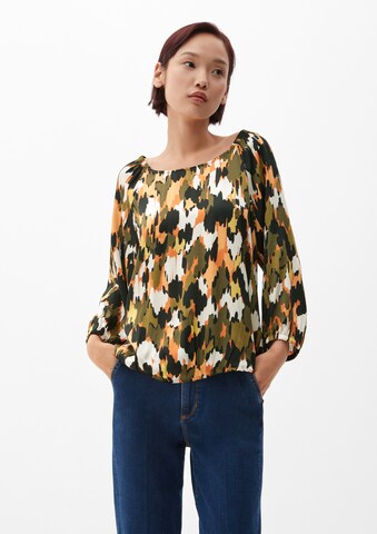 s.Oliver Blouse in Gemengde kleuren: voorkant