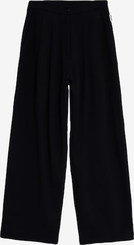ARMEDANGELS Loosefit Stoffhose ' LOU WIDELEG ' in Schwarz: Vorderseite
