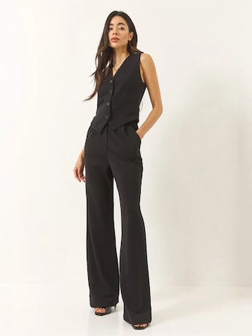 Pantalons de tailleur Bianco Lucci en noir