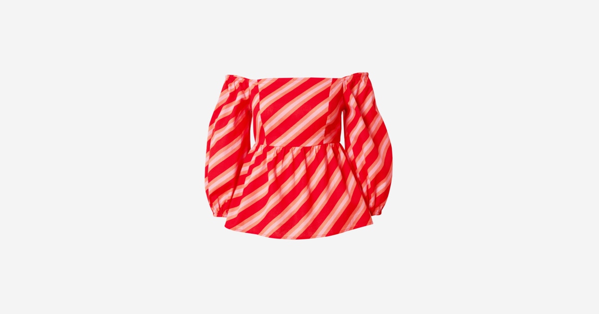 Dorothy Perkins Bluse i Rød, Lys Rød | ABOUT YOU
