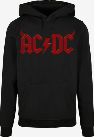 Sweat-shirt 'ACDC' F4NT4STIC en noir : devant