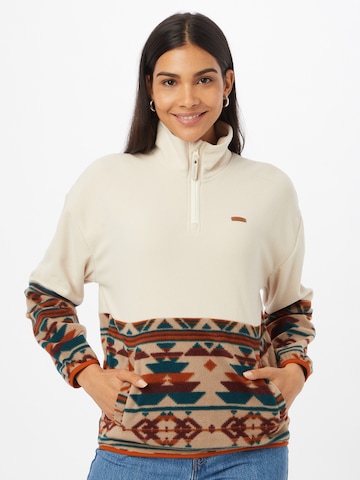 Pull-over Iriedaily en beige : devant