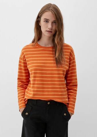 T-shirt s.Oliver en orange : devant