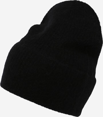 melns OBJECT Cepure 'ELLIE': no priekšpuses