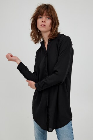 ICHI Tunic in Black: front