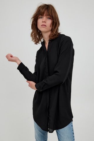 ICHI Blouse in Black: front