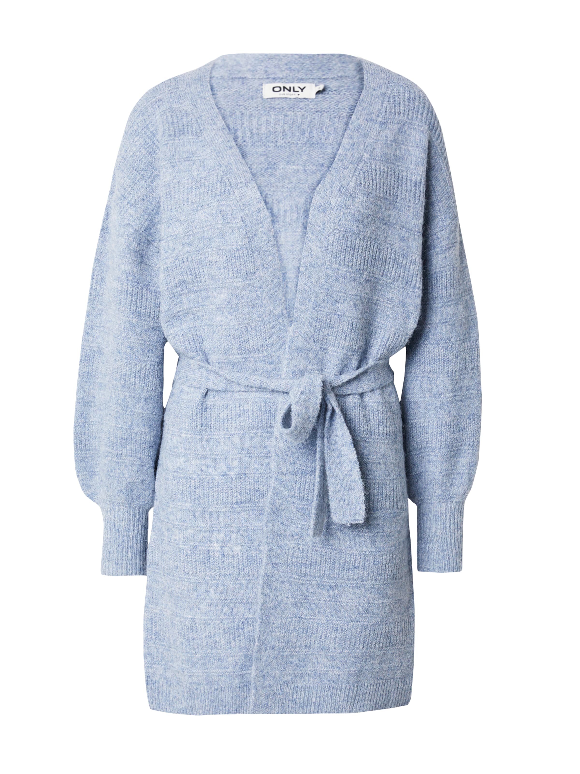 ONLY Плетена жилетка 'ONLSELESTA' в синьо: отпред