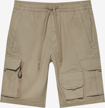 Pull&Bear Shorts in Beige: predná strana