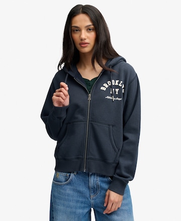 Veste de survêtement Superdry & Co en bleu