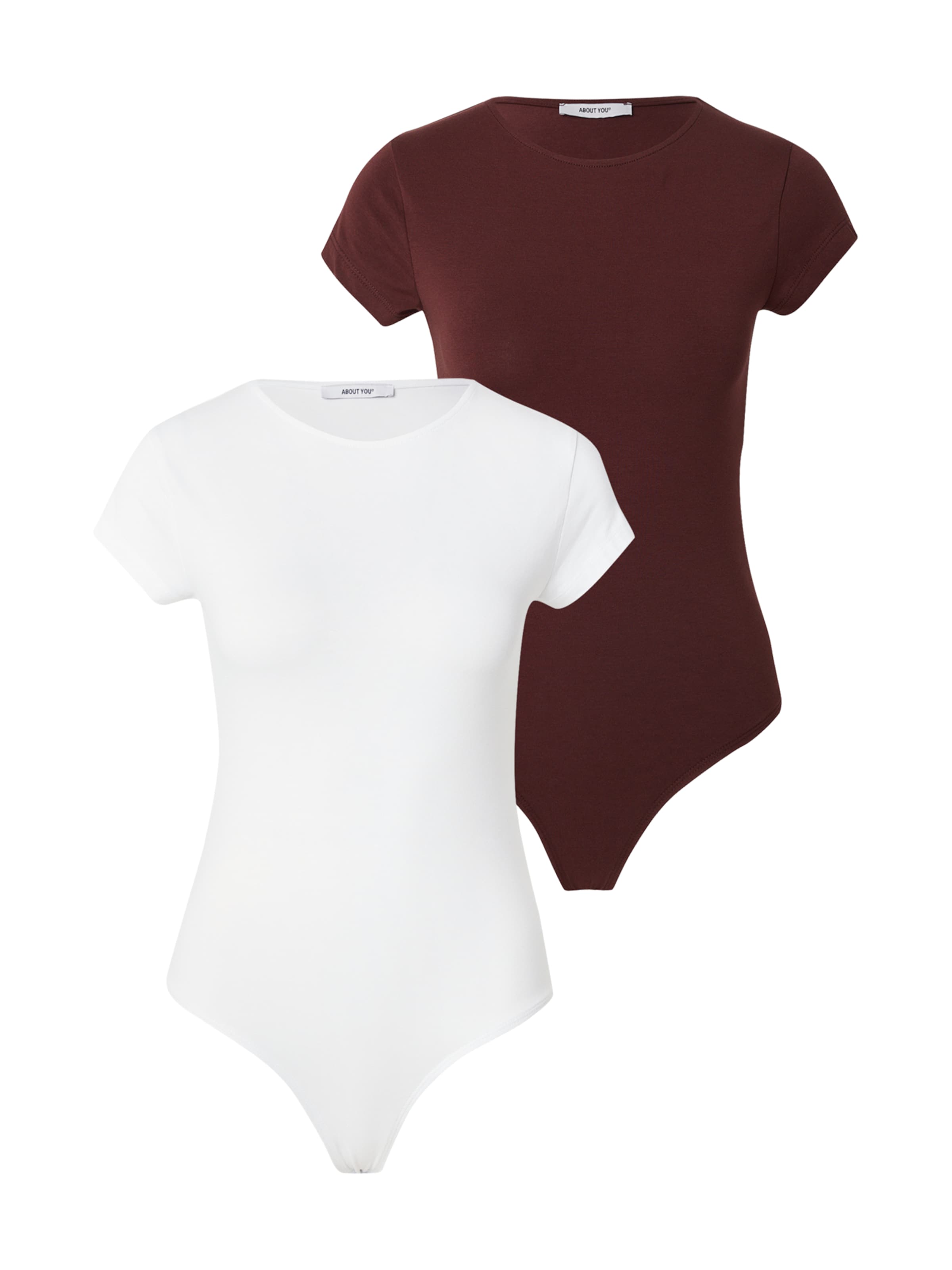 ABOUT YOU Боди-футболка 'Ellinor' в Красный: спереди