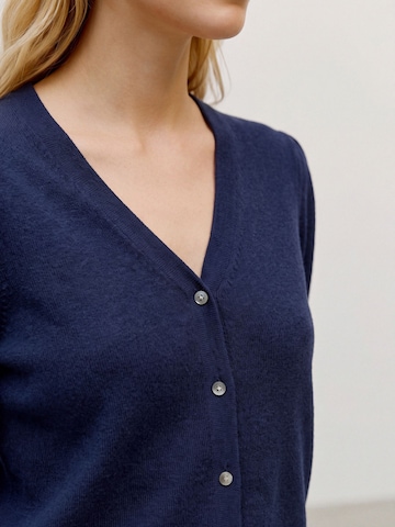 VERO MODA Gebreid vest 'VMDOFFY' in Blauw