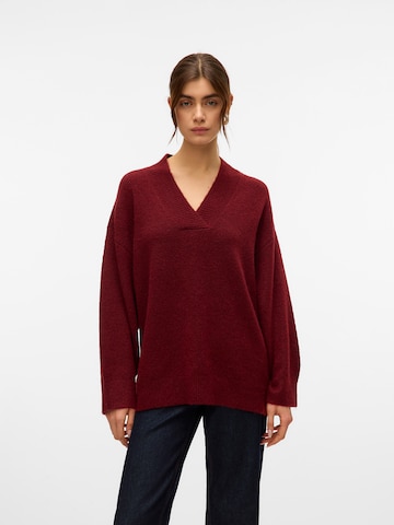 VERO MODA Pullover 'VMBANG' i rød: forside