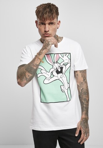 Merchcode Shirt 'Bunny' in White: front