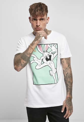 Maglietta 'Bunny' di Merchcode in bianco: frontale