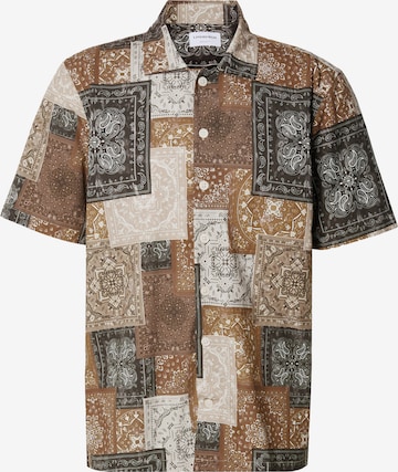 Lindbergh Regular Fit Paita värissä beige: etupuoli