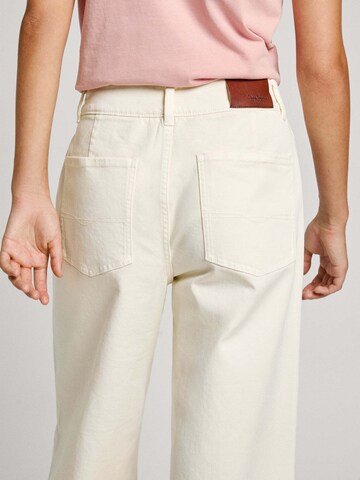 Wide Leg Pantalon 'Tania' Pepe Jeans en blanc