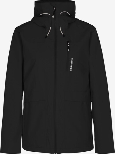 Didriksons Veste fonctionnelle 'Wida' en noir, Vue avec produit
