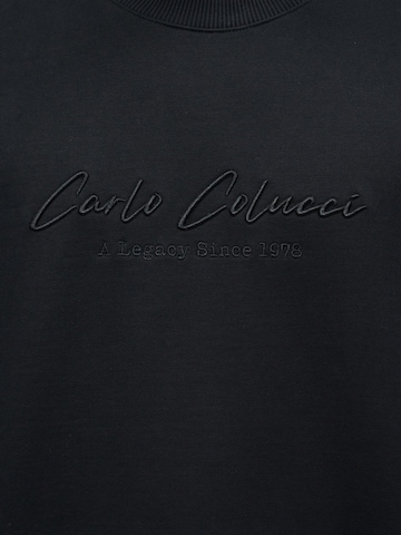 Carlo Colucci Sweatshirt in Zwart