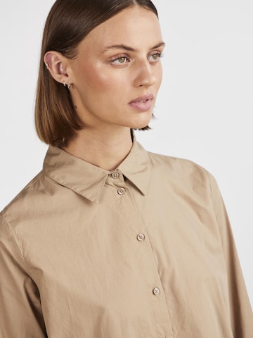 Camicia da donna 'Jiva' di PIECES in beige