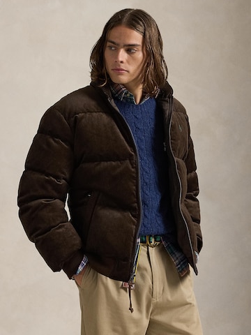 Veste d’hiver Polo Ralph Lauren en marron : devant