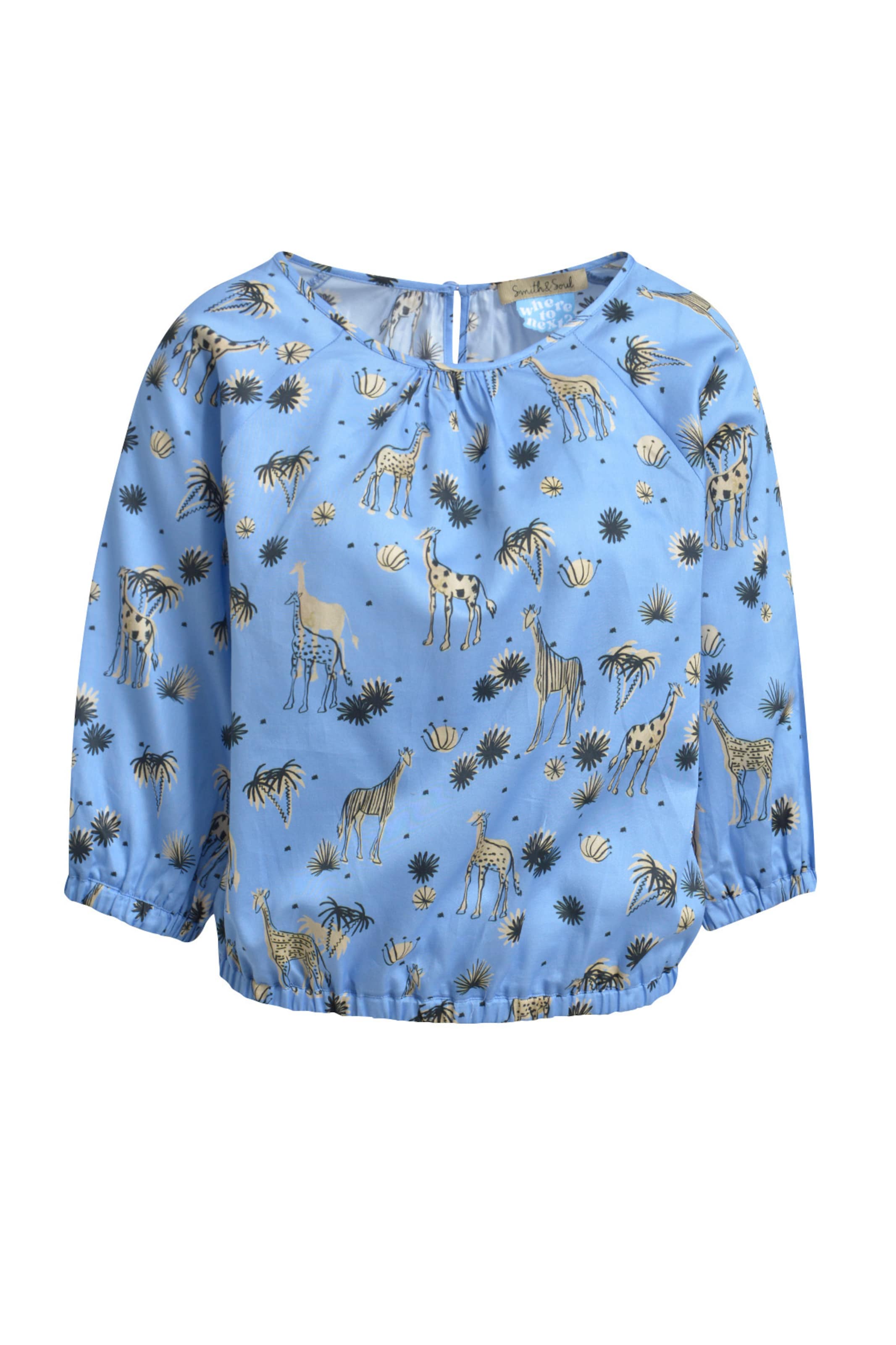Smith&Soul Blouse in Blue: front