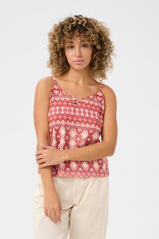 Cream - Top 'CRTiah' en naranja: frente