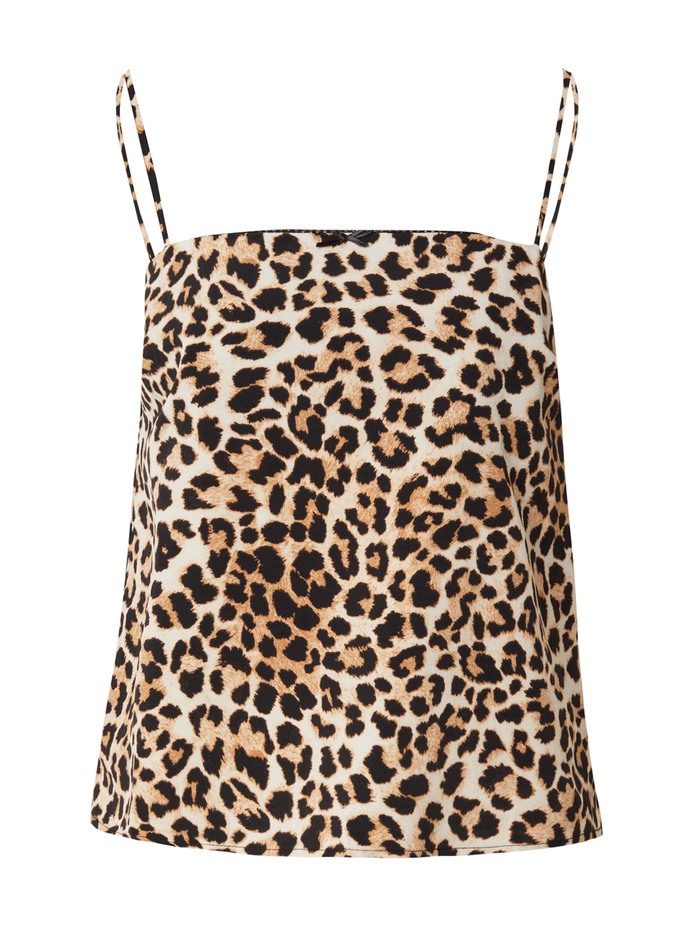 TOPSHOP - Top em castanho: frente