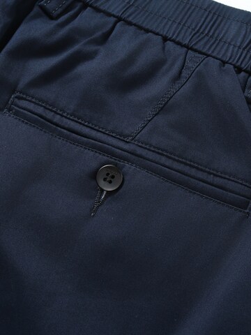 ALLTHEMEN Slim fit Traditional Pants 'Schnittstelle' in Blue