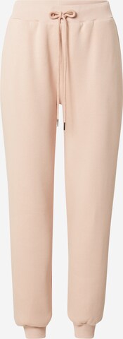 Loosefit Pantalon 'Luisa' ABOUT YOU x Swalina&Linus en rose : devant