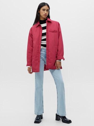 Pull&Bear Jacke in Rot