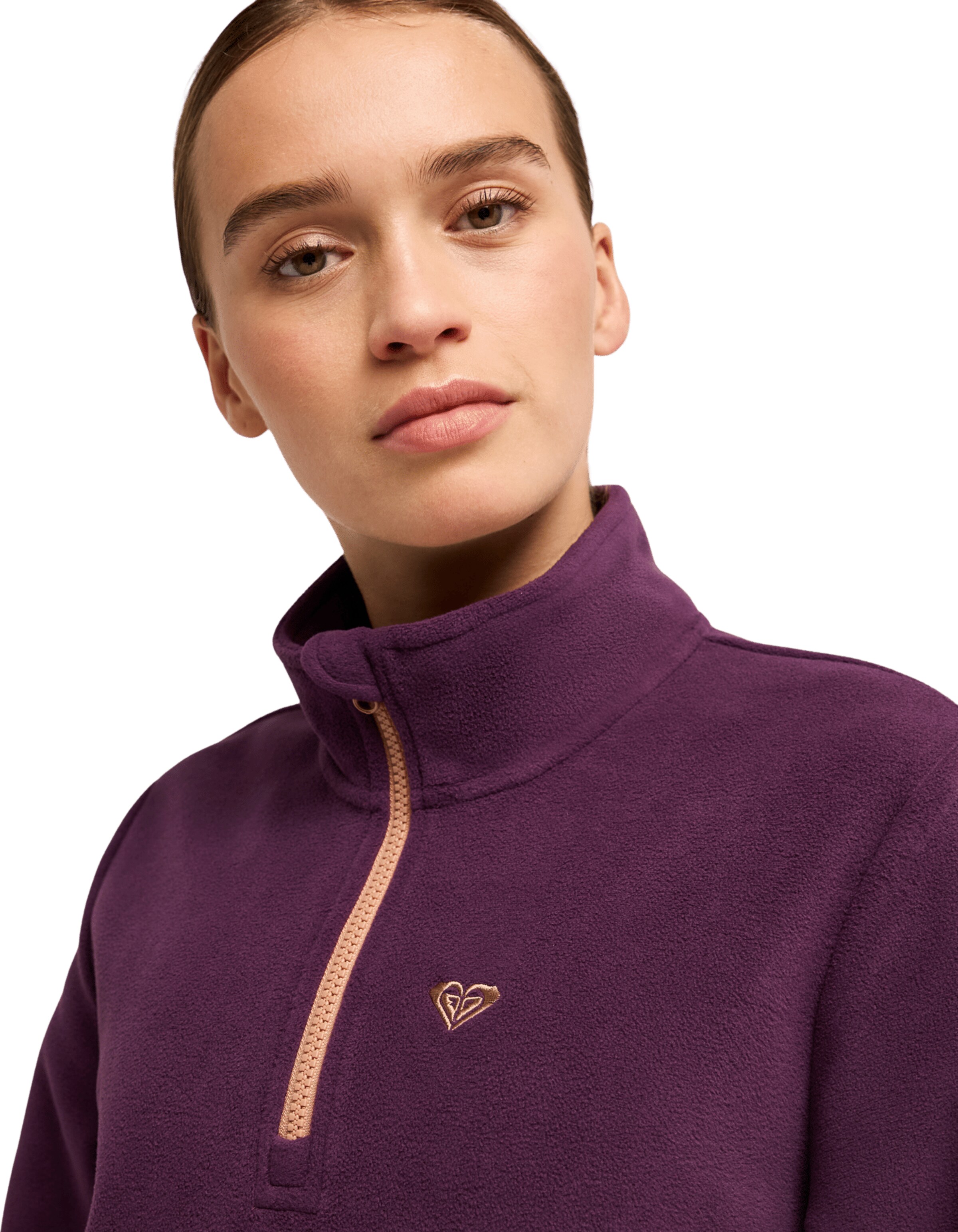 ROXY Sportpullover in Lila