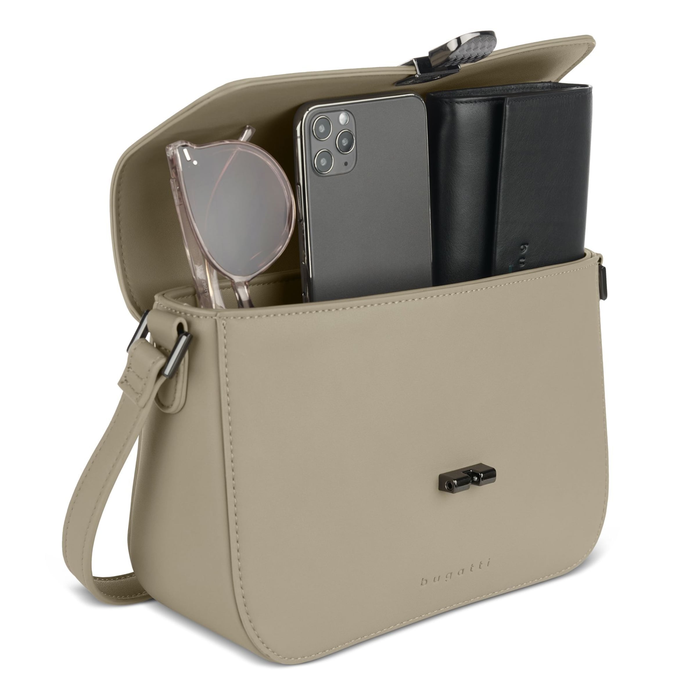 Sac à bandoulière 'Nela' bugatti en gris