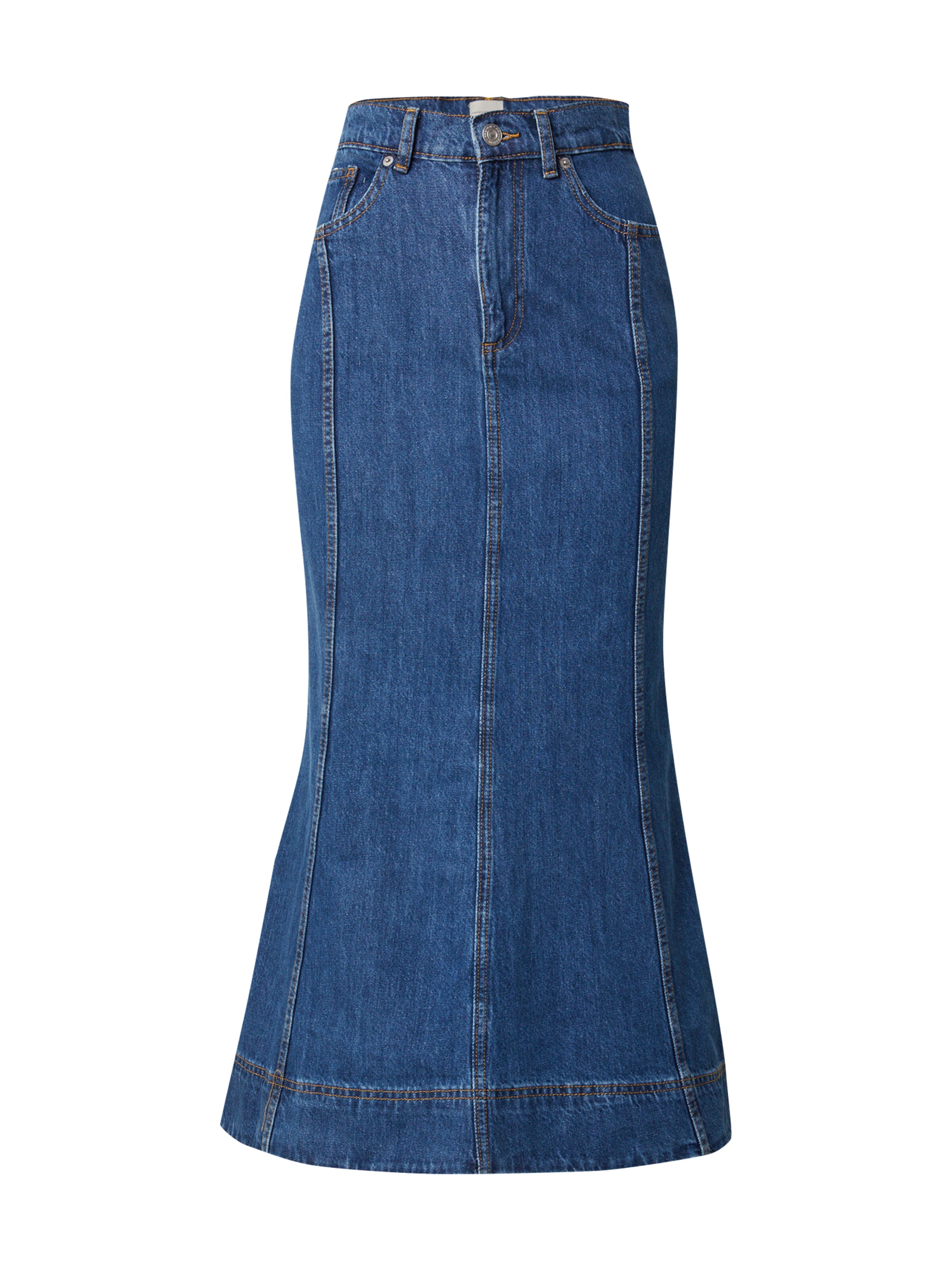 FRENCH CONNECTION Rok 'DENVER' in Blauw: voorkant