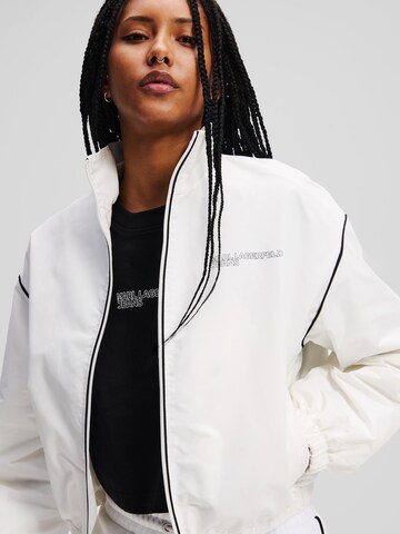 Giacca di mezza stagione di KARL LAGERFELD JEANS in bianco