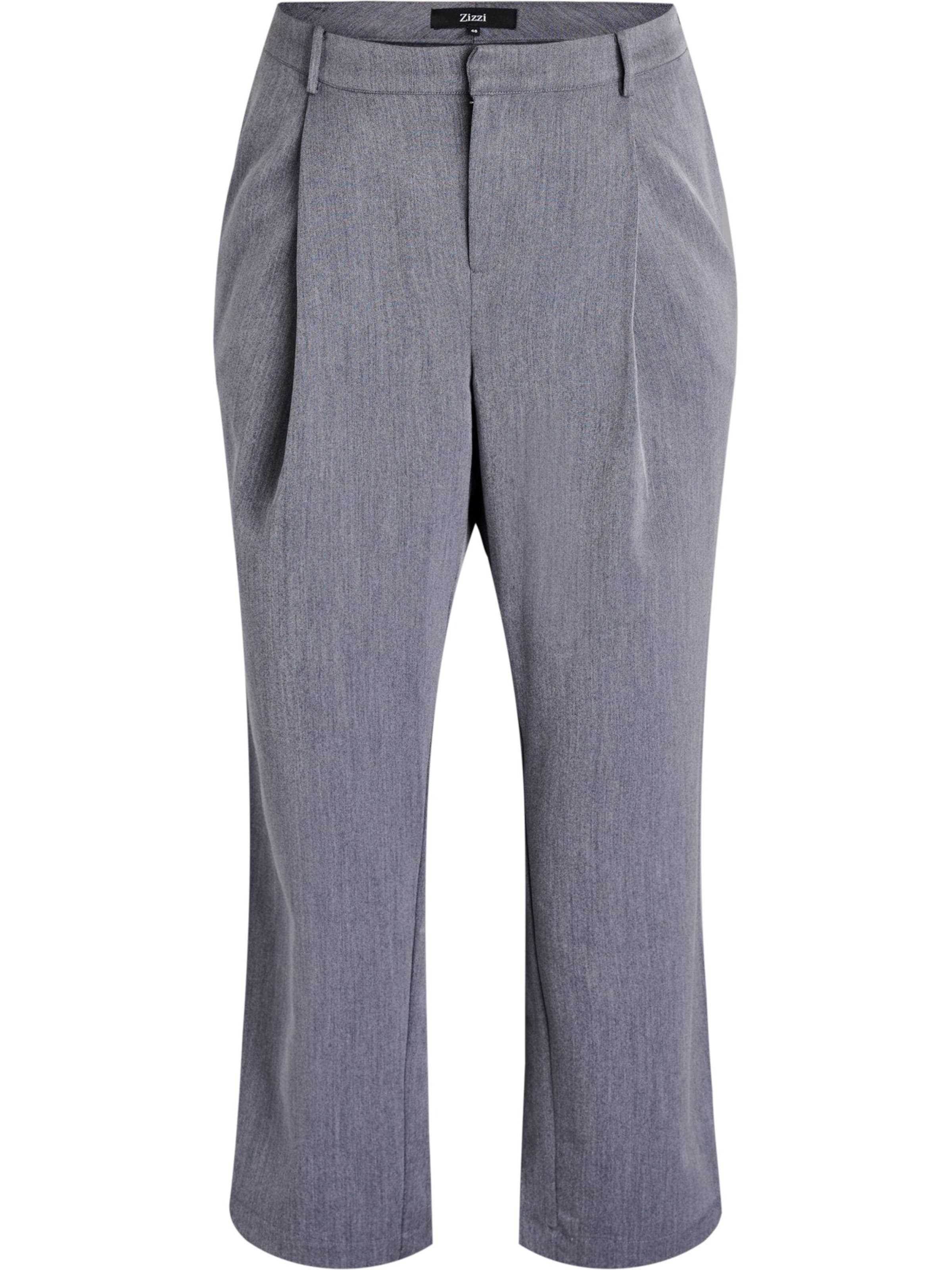 regular Pantaloni &#x27;Melissa&#x27; di Zizzi in grigio: frontale