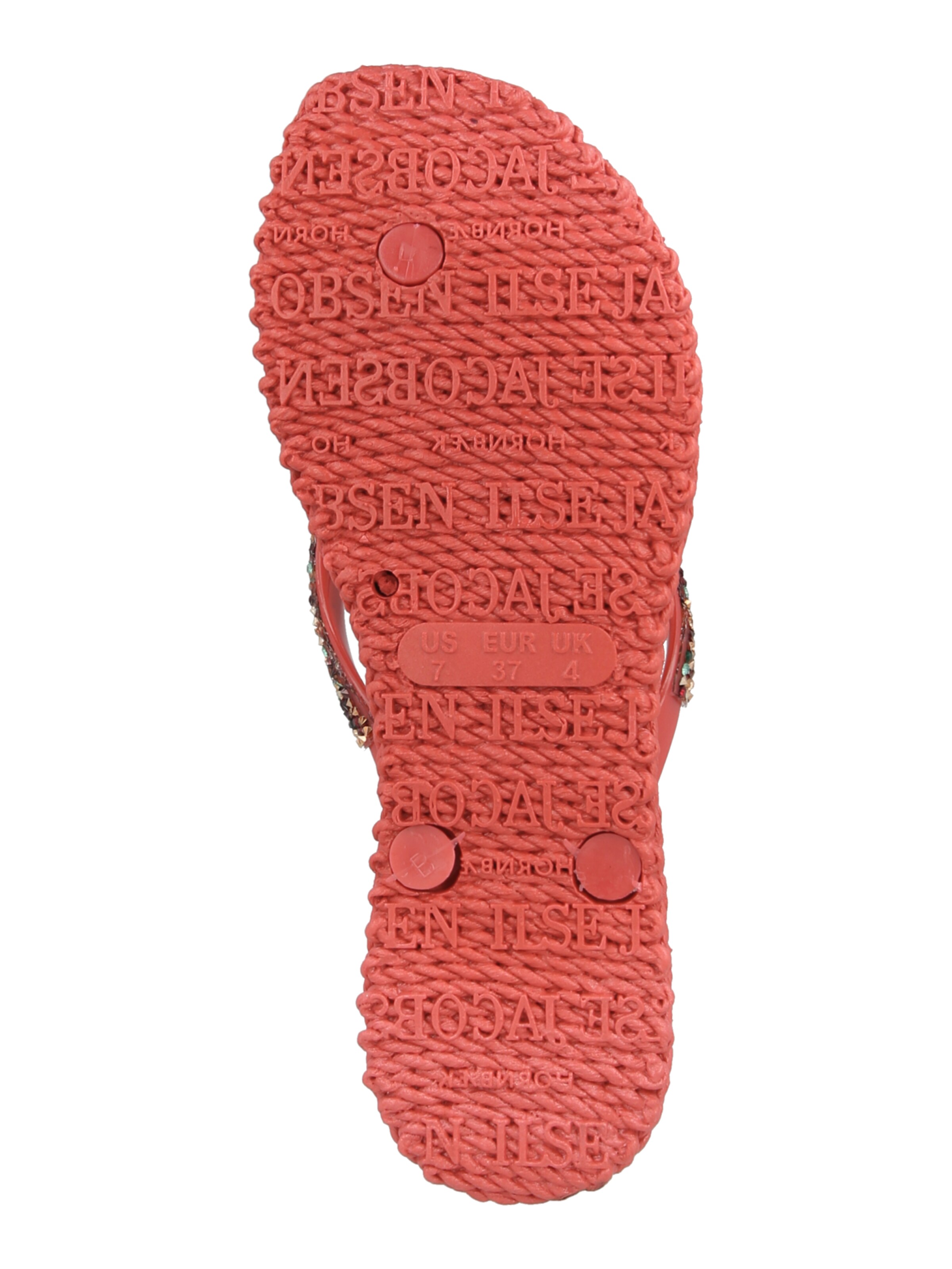 Tongs ILSE JACOBSEN en rouge