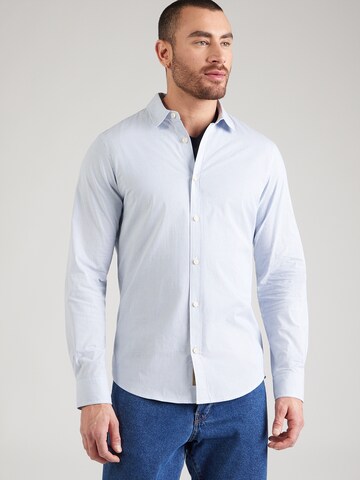 SCOTCH & SODA Regular fit Ing - kék: elől